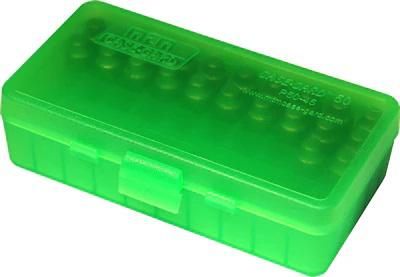 Mtm Molded Products Case Gard P50 9mm/380acp (clr-green)