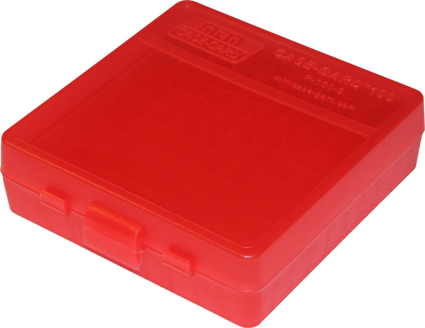 MTM P-100-9-29 Ammo Box Round Flip-Top | Fits 9mm, 380 ACP | Easy grip | St