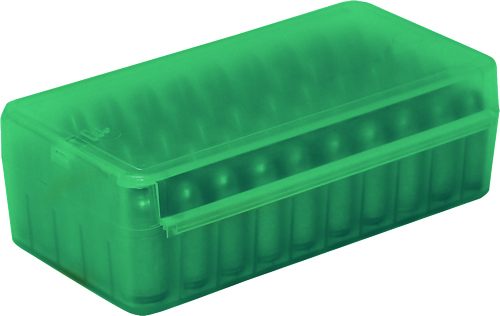 MTM P50SS-9M-16 380/9MM 50 Round Side Slide Pistol Ammo Box, USA Made, Clea view 3