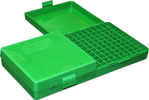 MTM 200 Round Ammo Box 9mm/380 ACP rd., Green view 3
