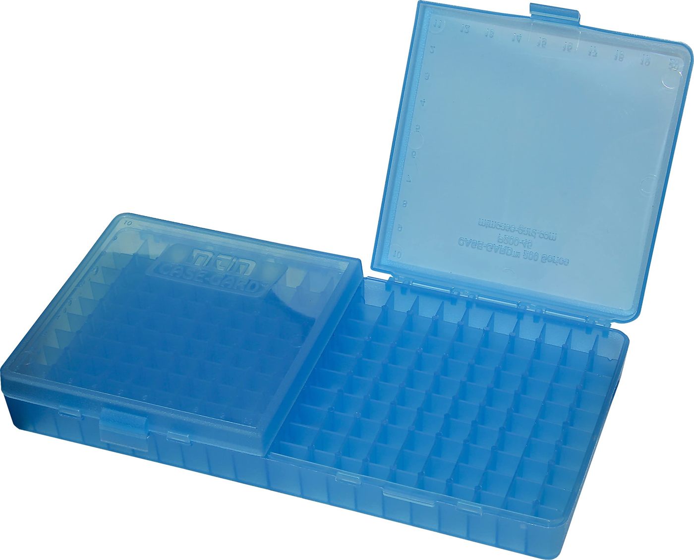 MTM Case-Gard P-200 Series Flip Top Handgun Ammo Box .45 ACP/.40 S W and Si