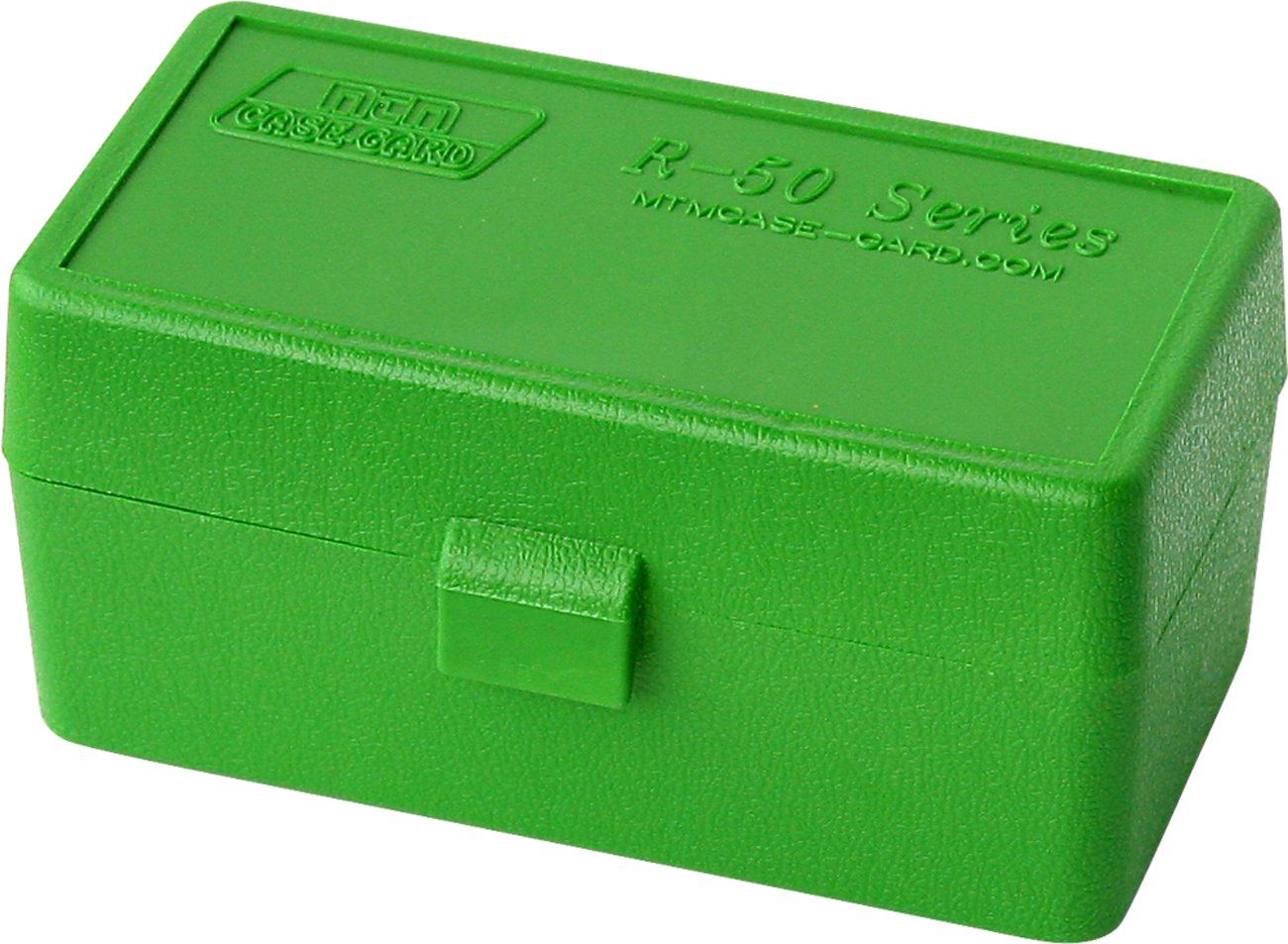 MTM 22-Horn-10 Ammo Box, 50 Round, Flip-Top, .30 Carbine, .218 BEE, Stackab view 2