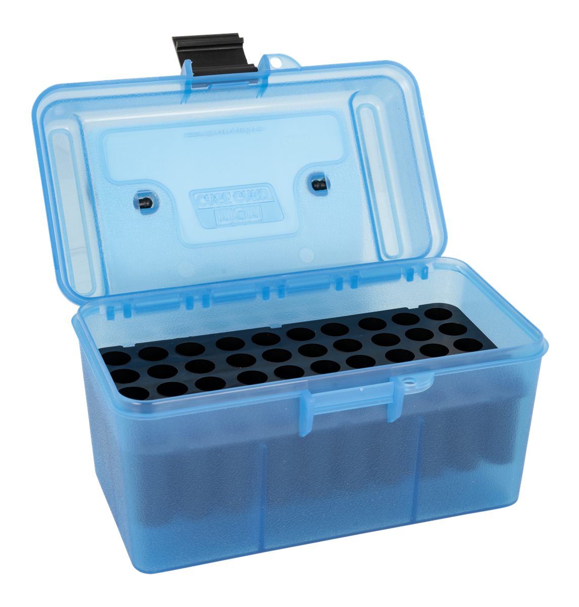 MTM H50-RM Deluxe 50-Round Rifle Ammo Box 220 Swift 22-250 243 308 Win view 2