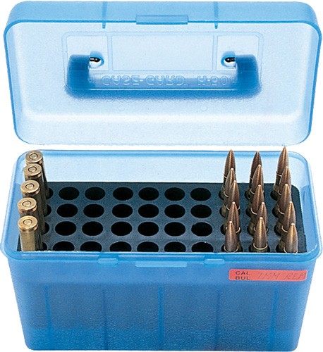 MTM H50-R-MAG Deluxe 50-Round Rifle Ammo Box 300 Win 30 375 H H 7mm Rem view 3