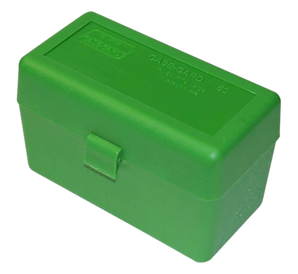 MTM 50 Round Flip-Top Rifle Ammo Box 270 Win 280 Rem 30-06, Green