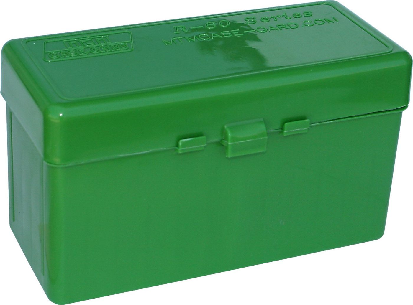 MTM RL-60-10 Ammo Box, Round, Large, USA Made, Green