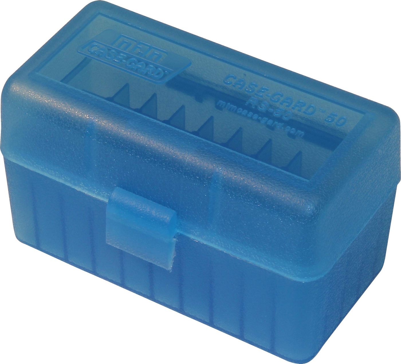 MTM 50 Round Rifle Ammo Box 17, 204, 223, 5.56x45, 6x47
