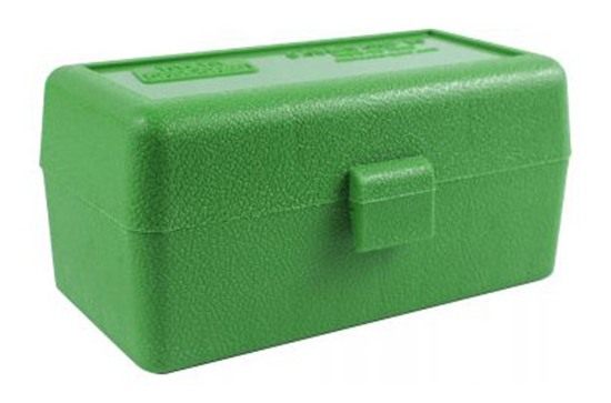 MTM RS-S-50-10 Round Flip-Top Rifle Ammo Box .22 PPC, 6MM REM BR, USA Made view 3