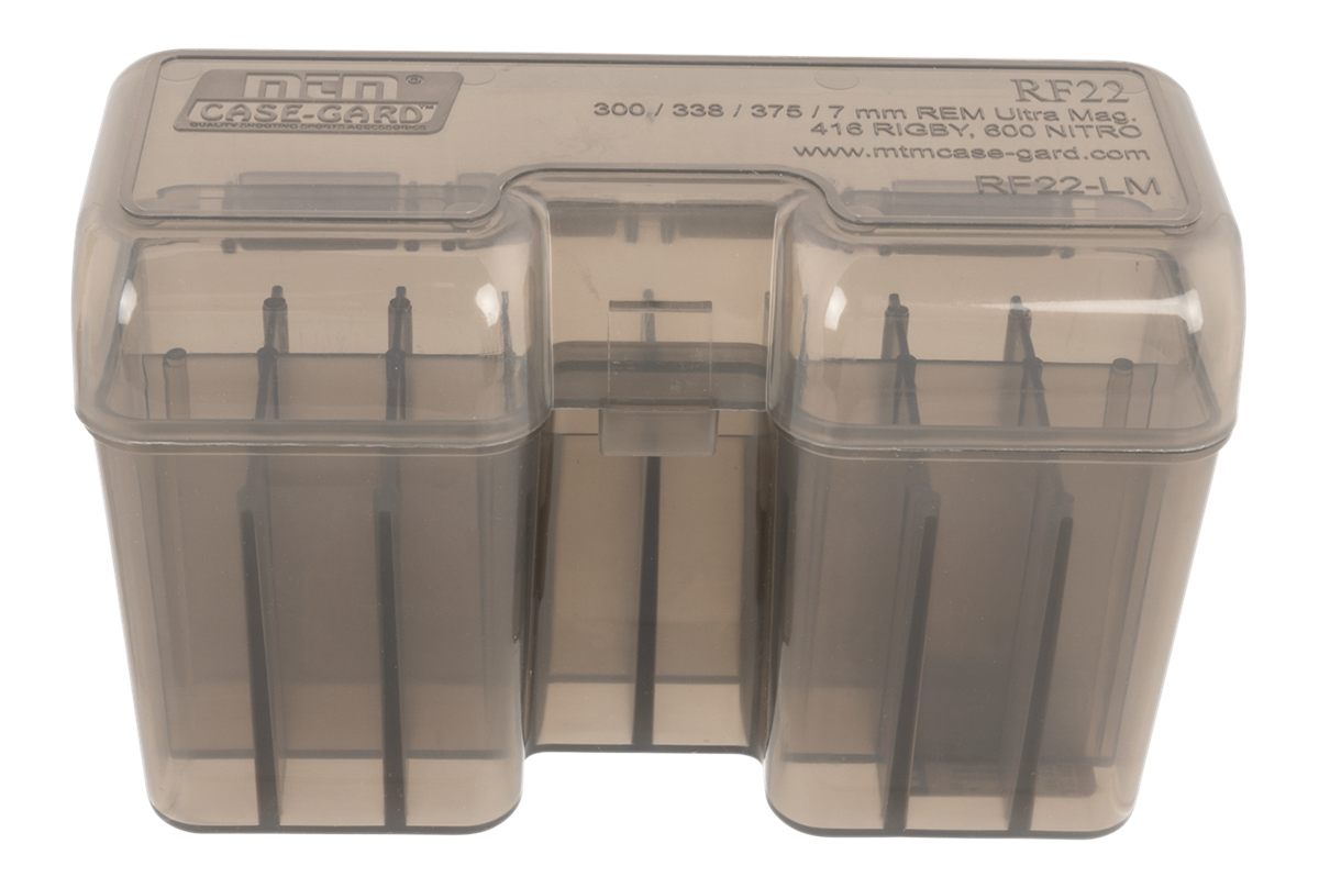 MTM RF22-LM-41 22 Round Flip-Top Rifle Ammo Box 300-375 Rem Ultra Mag, 416 view 2