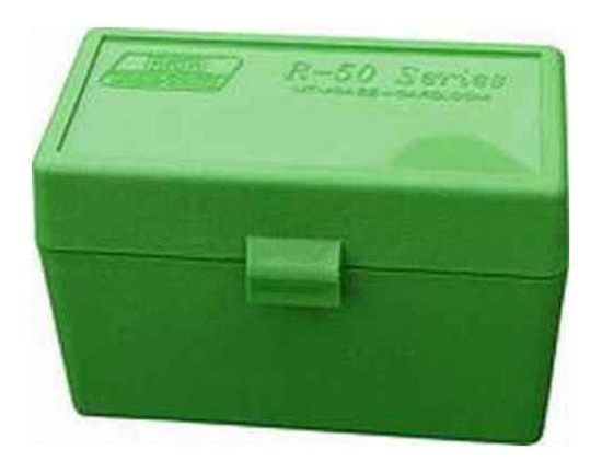 MTM 50 Round Flip-Top Rifle Ammo Box Large Mag (Green), 3.85-Inch view 2