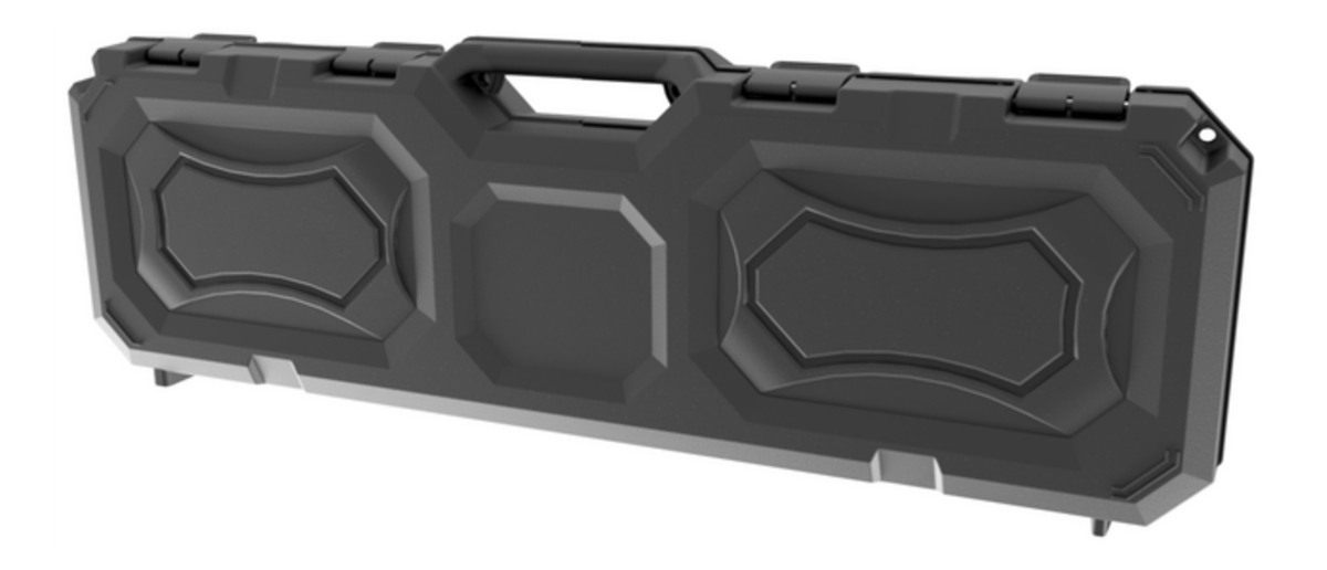 MTM Molded Products Case-Gard RC34 Carbon Rifle Black Foam view 2