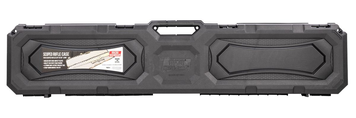 MTM Molded Products Case-Gard RC51 Single Scoped Rifle 51in Black High Impa