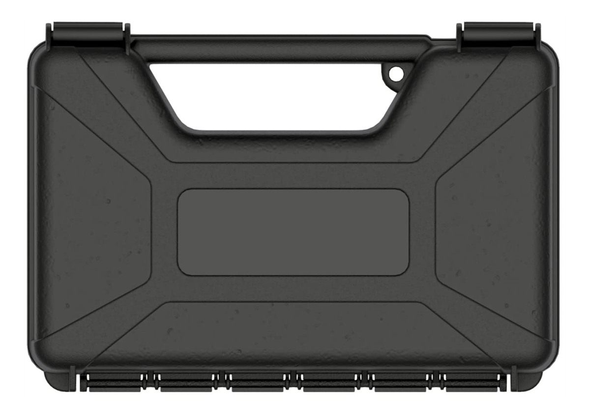 MTM 803R - Pistol Handgun Case Single up to 3in Revolver, USA Made, Black