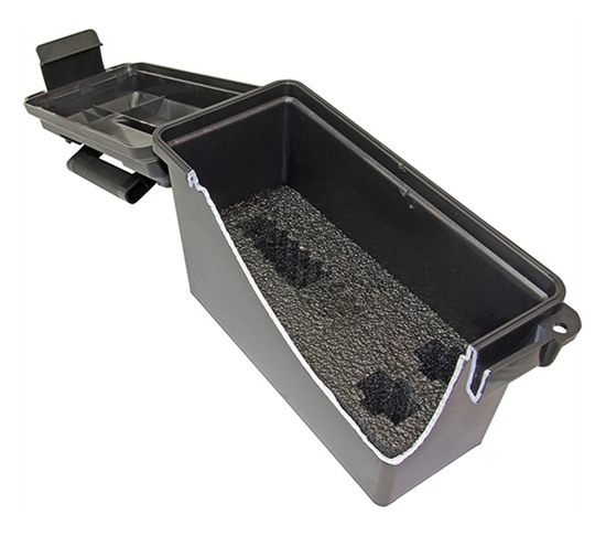 MTM TACTICAL PISTOL CASE COMPACT DARK GRAY LOCKABLE