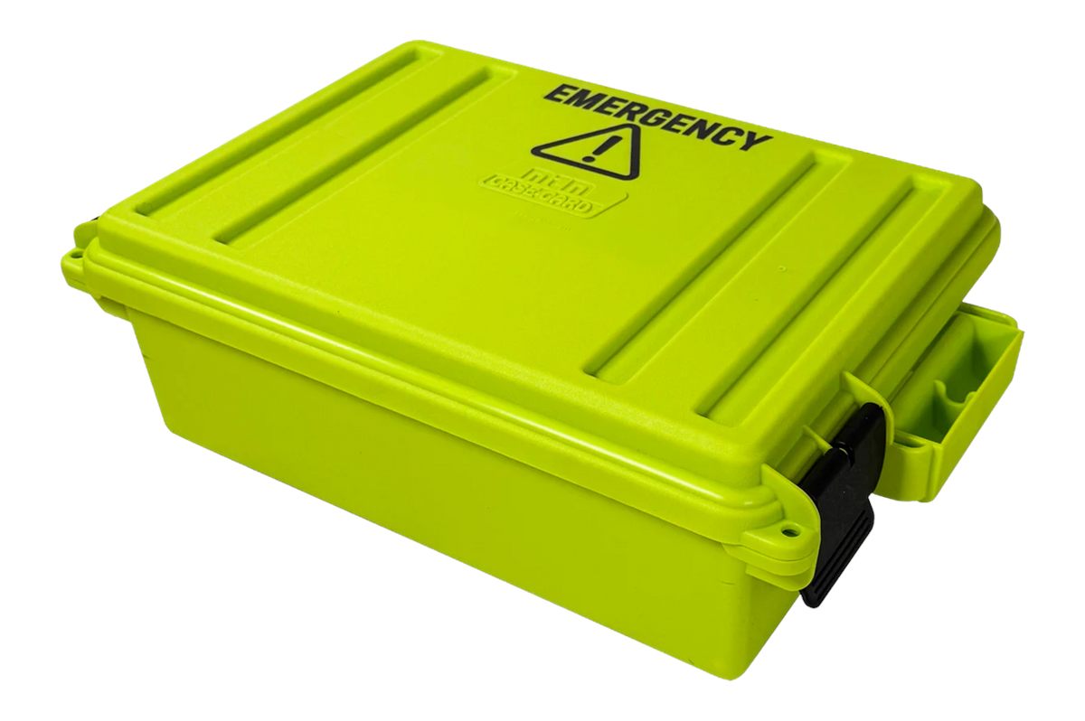 Mtm Molded Products Eb3 Emergency Box 3 Yllw Grn