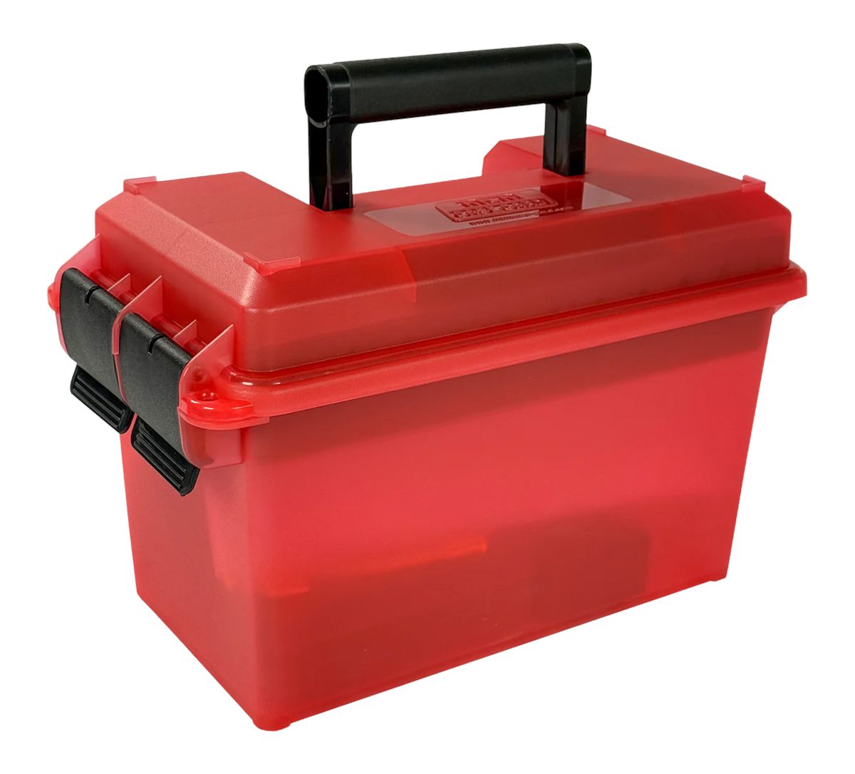 Mtm Molded Products Prk Pistol Range Kit Clear Red