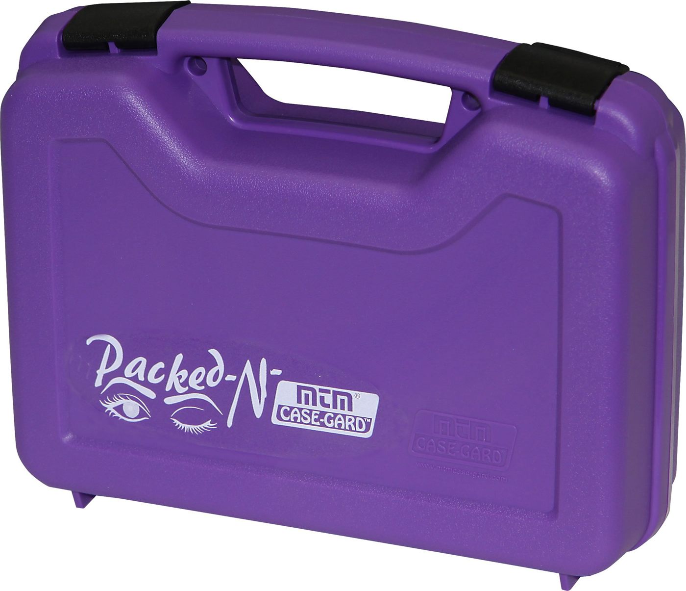 MTM 805-25 Single Pistol Handgun Case (Purple),Medium, 10.1in x 8.0in x 3.2