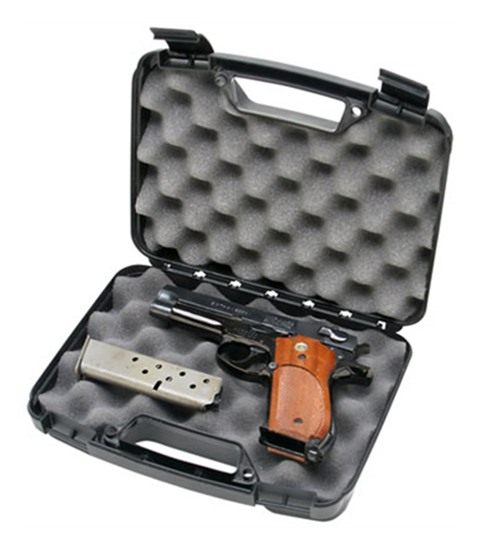 MTM 805-40 Single Pistol Handgun Case up to 4in Revolver Barrel, Black, 10. view 3
