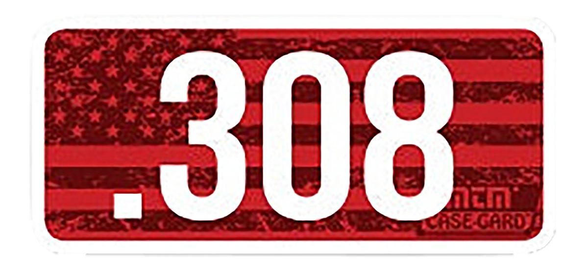 MTM Ammo Caliber Labels-0.308 (8-Pack)