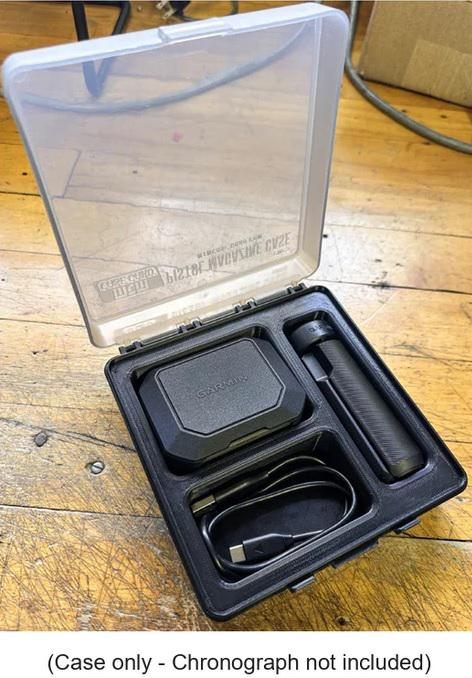 Mtm Molded Products Chronograph Case-custom Fit For Garmin Xero C1 (smoke) view 3