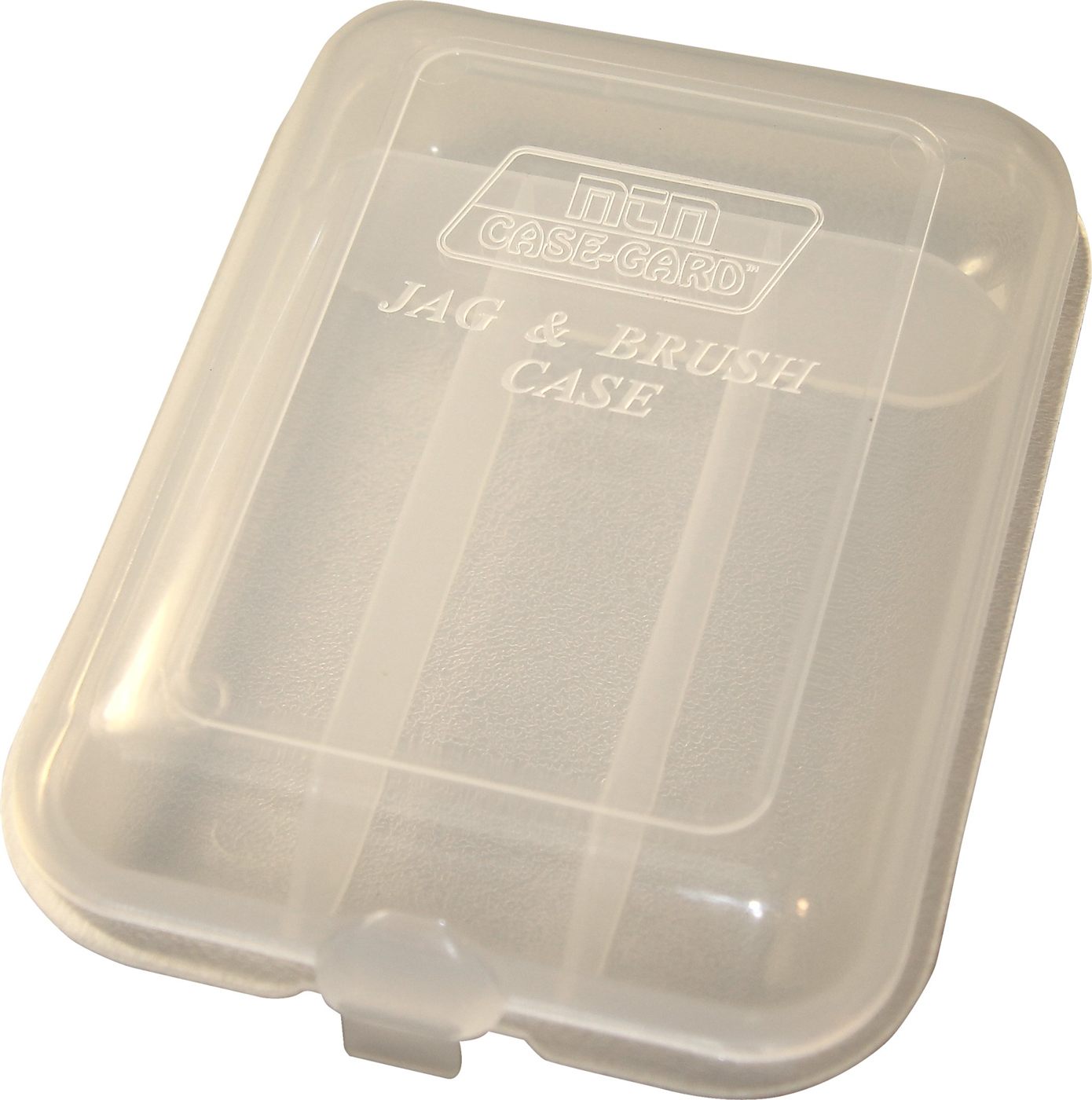 MTM JAG-00 and Brush Case, 4 Compartments, USA Made, Clear