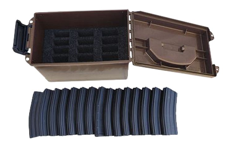 MTM TMC15 Tactical Mag Can | Holds 15- 20 or 30 round 223/5.56 Stackable de