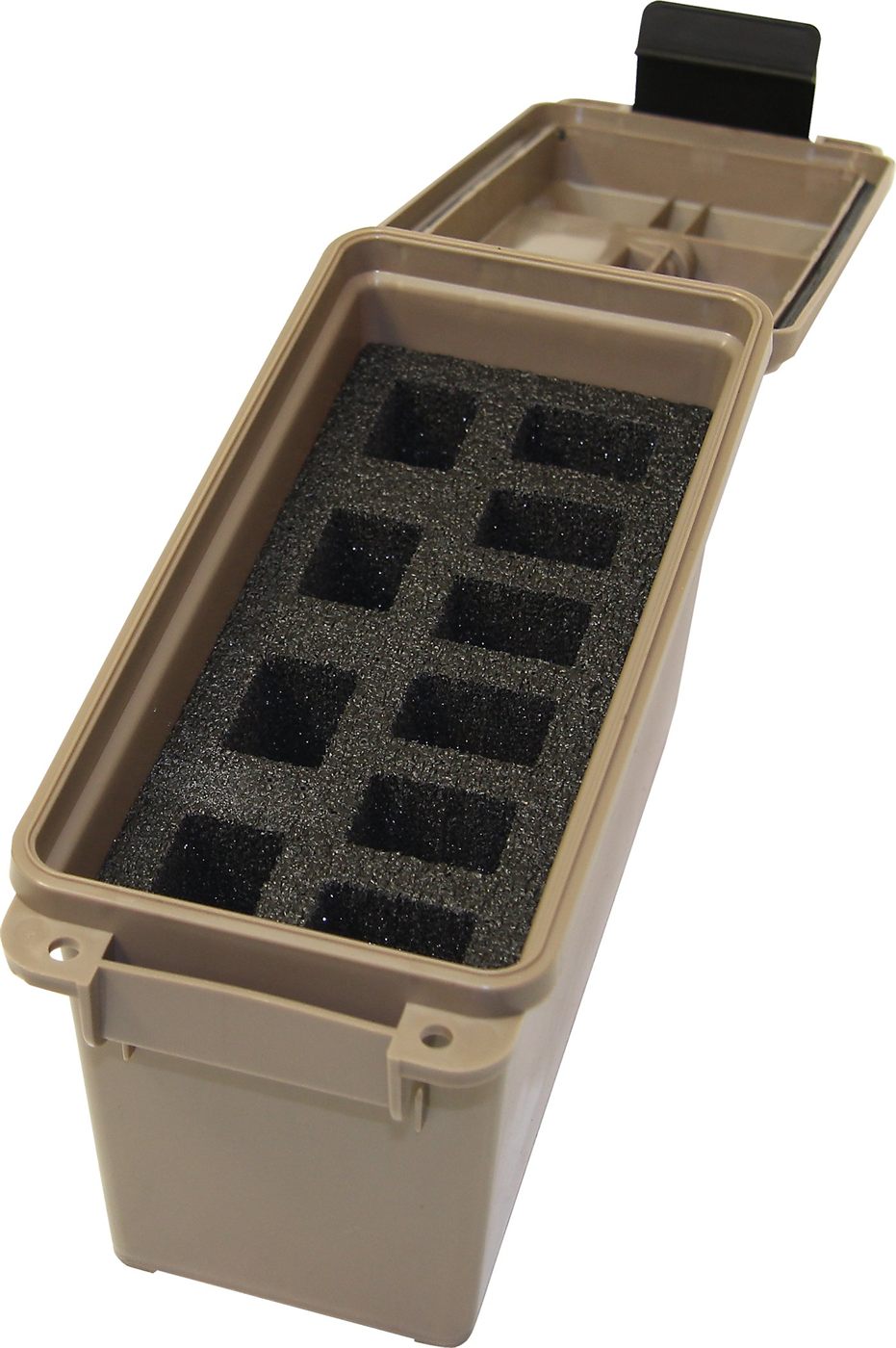 MTM TMCHG Tactical Magazine Can Handgun for Pistol Storage, USA Made, Dark
