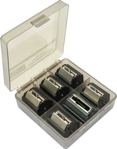 MTM TMC1022 Tactical Magazine Case 10/22 Rotary Stackable, Clear Smoke, USA view 2
