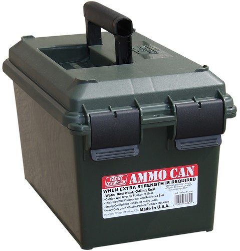 MTM AC11 Ammo Can for Bulk Lockable, Water-Resistant, Heavy-Duty Dual Latch view 4