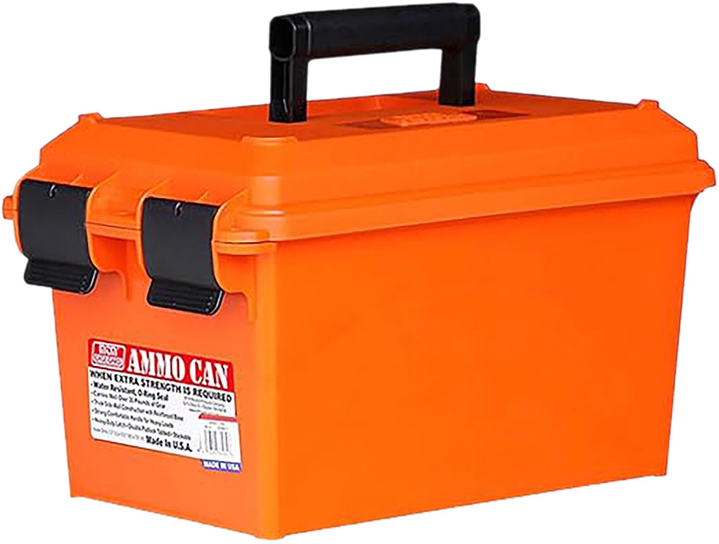 MTM Molded Products Case-Gard AC35 Ammo Can Orange Polypropylene