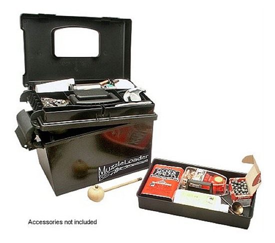 MTM ML1-40 Muzzle Loader Dry Box Black powder and storage Roomy base, weath