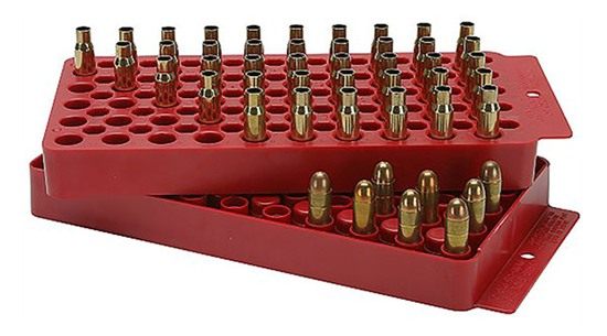 MTM Universal Ammo Loading Tray Red (includes one view 3