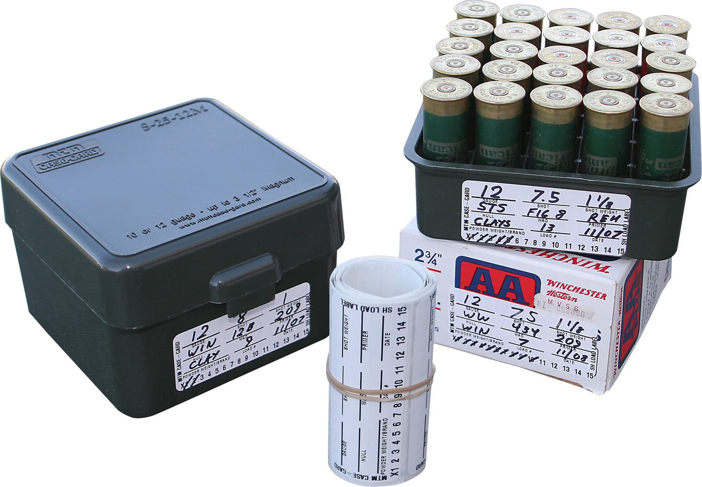 MTM LLS Reloading Shotshell Load Labels (Pack of 50), USA Made