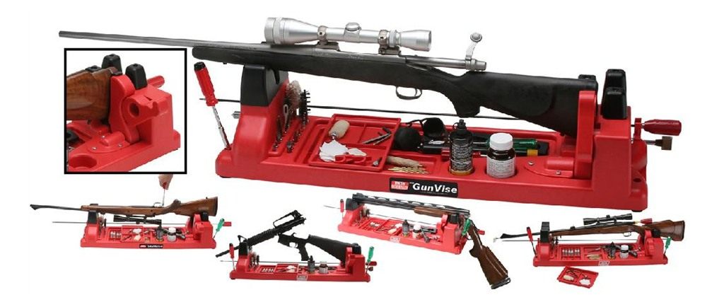 MTM GV30 Gun Vise for work and Cleaning Kit, Free Standing, 11 Compartments view 2