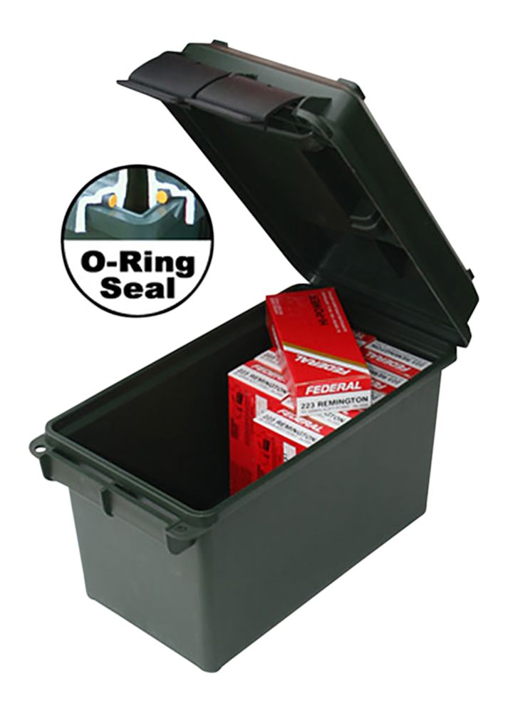 MTM AC50C-40 Ammo Can, 50-Caliber, Heavy-Duty Dual Latching System, Rugged view 2