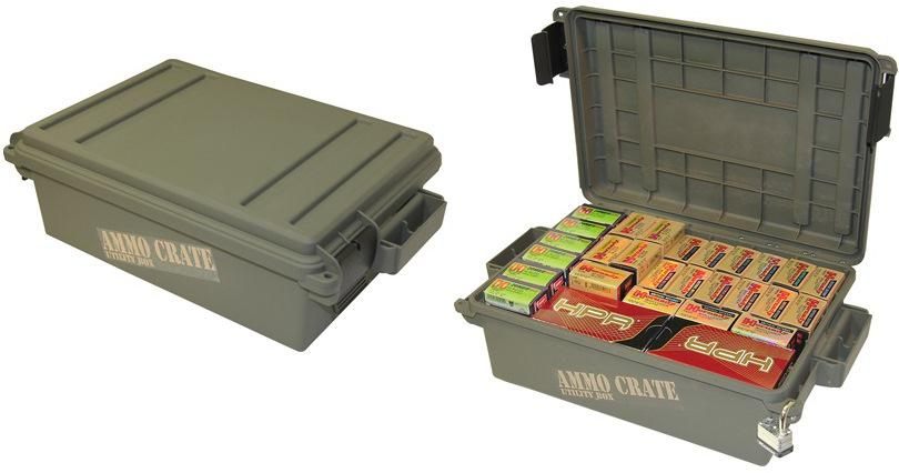 MTM Molded Products ACR4-18 Ammo Crate Utility Box 17.2in x 10.7in x 5.5inH view 2