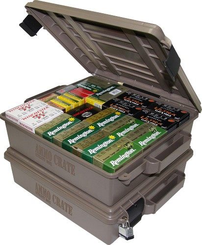 MTM Case-Gard ACR572 Ammo Crate Utility Box Dark Earth Polypropylene view 2