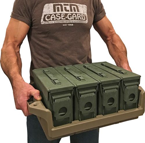 Mtm Ammo Can Tray For 4 .30cal Metal Flat Dark Erth