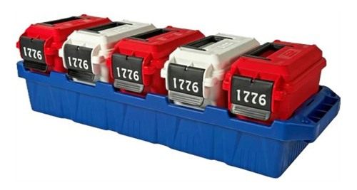 MTM 5 MINI AMMO CANS WITH CUSTOM TRAY AMERICA 250 EDTN