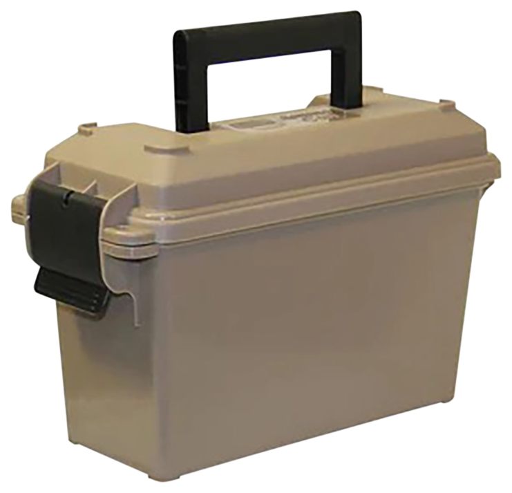 MTM AC15-72 Ammo Can Mini for Bulk Water-Resistant Seal, Double Padlock Tab view 2