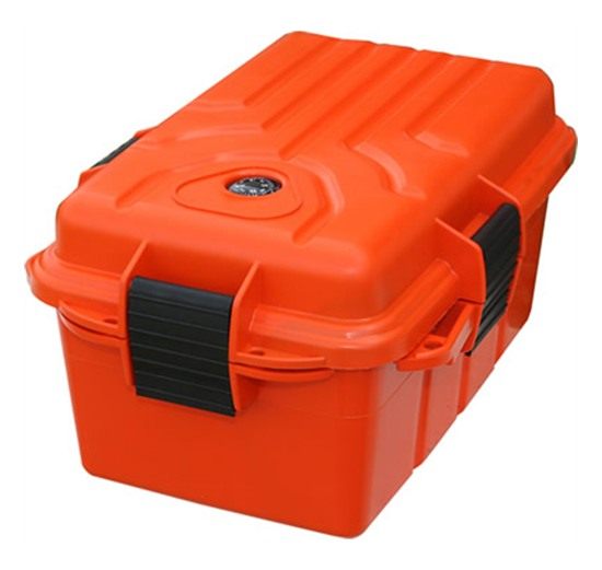 MTM Survivor Dry Box with O-Ring Seal (Orange, Large) view 2