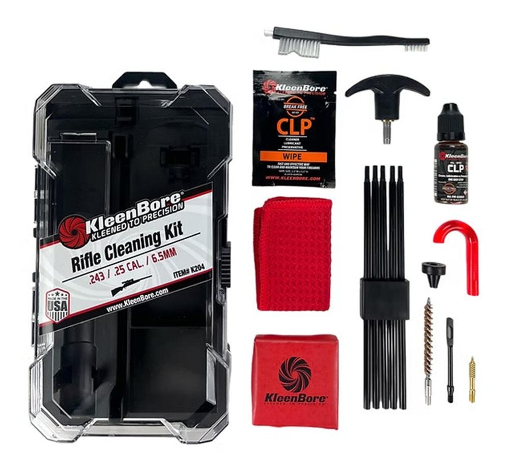 Kleen Bore K204 Rifle Classic Cleaning Kit .25/ .243/ 6.5mm Cal view 2