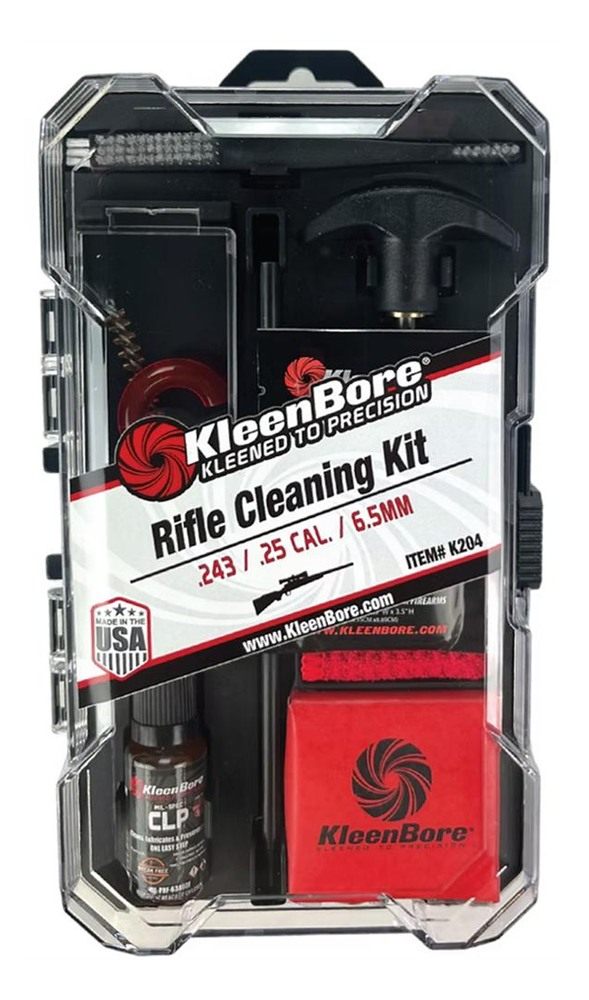 Kleen Bore K204 Rifle Classic Cleaning Kit .25/ .243/ 6.5mm Cal view 3