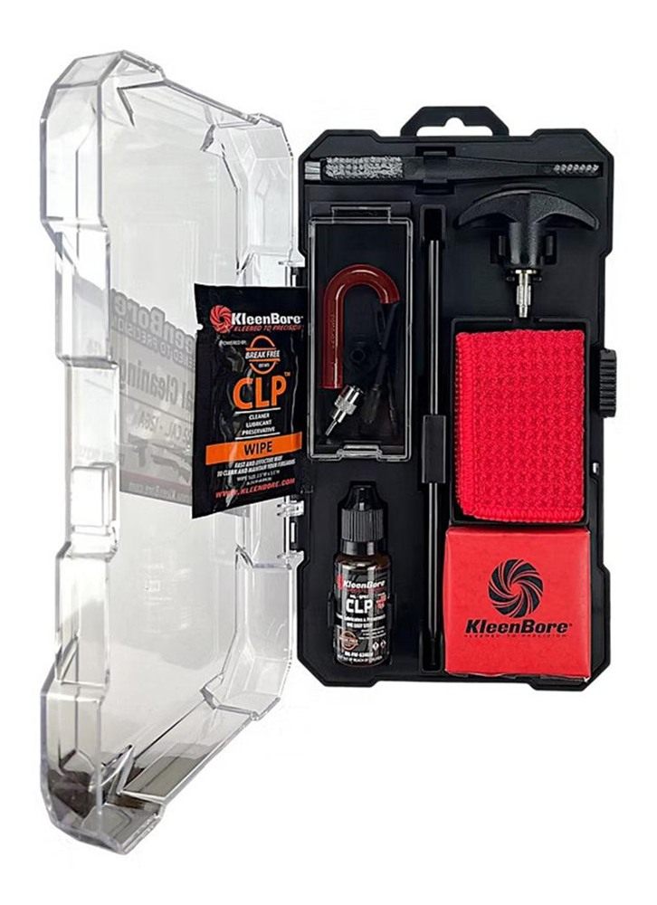 Kleenbore UK213 Universal Cleaning Kit .22 Cal-12 Gauge Handguns/Rifles/Sho view 3