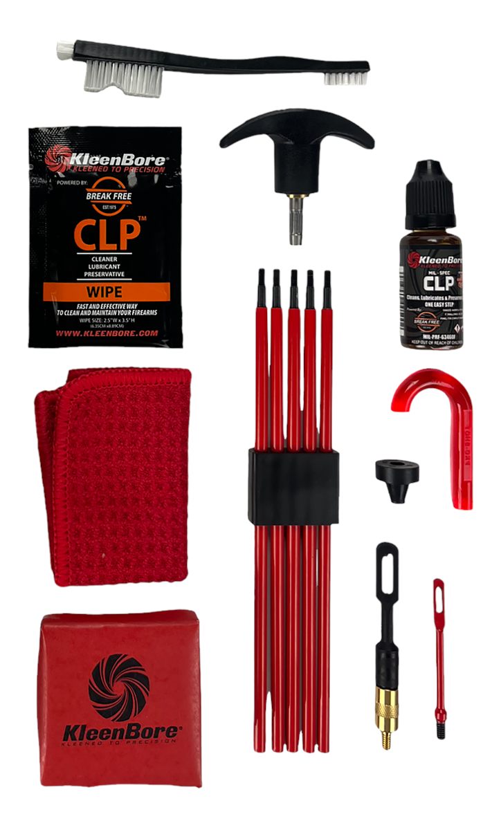 Kleen Bore SAF300 SAF-T-Clad Universal Classic Cleaning Kit 22 Cal - 12 Gau