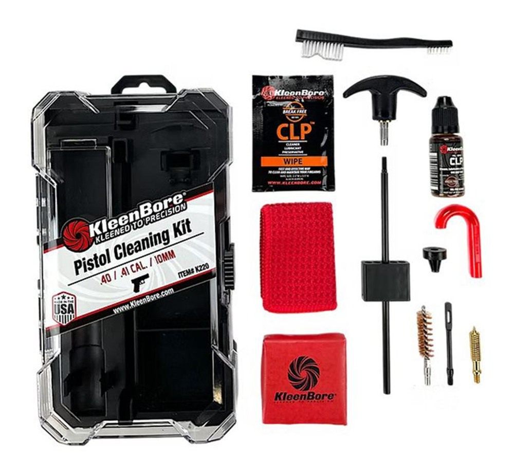 Kleen Bore K220 Classic Cleaning Kit .40/ .41/ 10mm Cal Handgun view 4