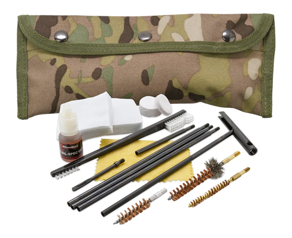 Kleenbore POU303MC Modular Cleaning Kit Multi-Caliber Handgun/Rifle Bronze/