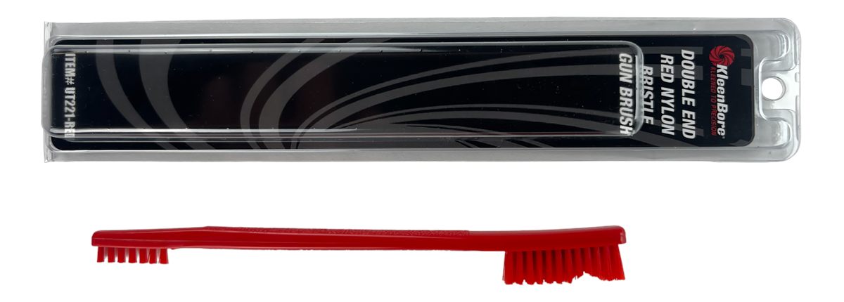 Kleenbore UT221RED Double End Brush Utility Red Nylon
