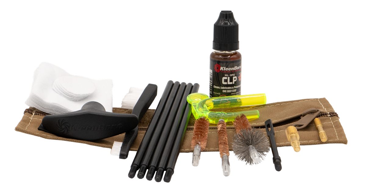 Kleen Bore KBMLE5.569 Compact Military/LE Rifle Tactical Kit 5.56/9mm