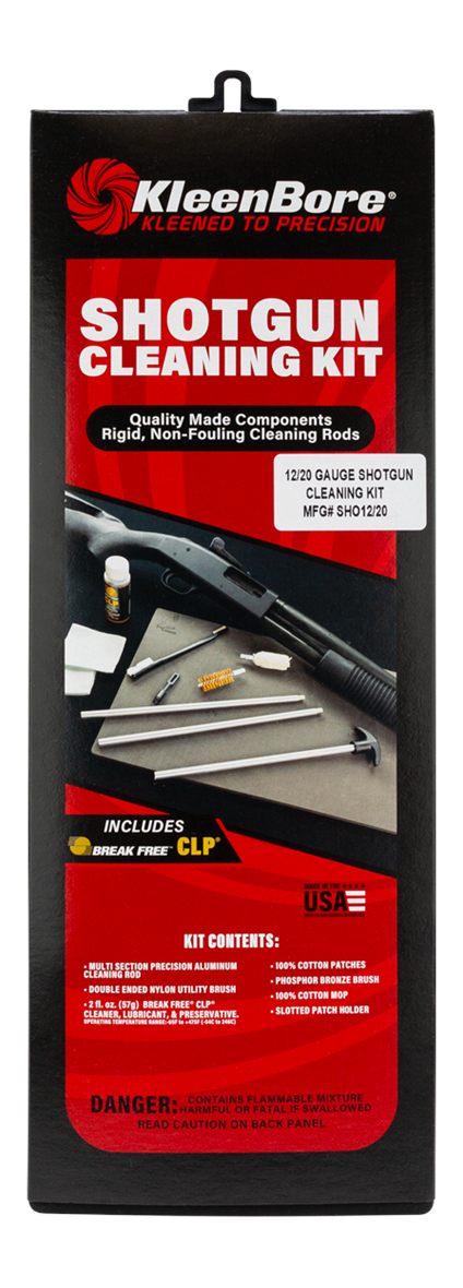 Kleen Bore SHO1220 Classic Cleaning Kit 12 / 20 Gauge Shotgun
